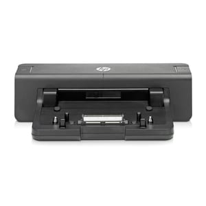 HP Proprietary Interface Docking Station for Notebook - Black - 4 x USB Ports - 4 x USB 3.0 - Network (RJ-45) - DVI - VGA 