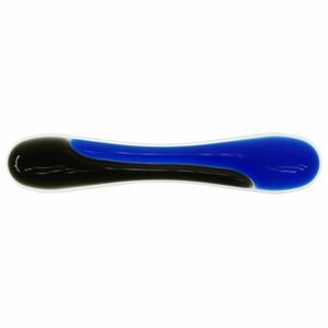 Kensington Duo Gel 62397 Wrist Rest - 10.3 mm x 479.4 mm x 88.9 mm Dimension - Black & Blue - 1 Each