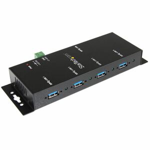 StarTech.com 4 Port Industrial USB 3.0 Hub - 5Gbps - Mountable - Rugged USB Hub - Add 4 external,wall mountable USB 3.0 po