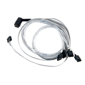 Microchip Adaptec 80 cm Mini-SAS HD/SATA Datentransferkabel - Cable for Festplatte, Backplane - Fanout-Kabel
