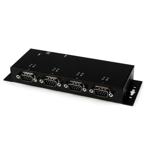 StarTech.com Serial Hub - Wall Mountable - 1 - TAA Compliant - USB - PC, Mac, Linux - 4 x Number of Serial Ports External 