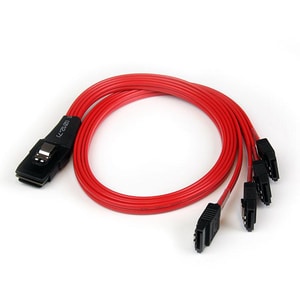 StarTech.com 50cm SFF-8087 to 4x SATA - Internal Mini SAS to SATA Reverse Cable - internal Mini SAS to SATA - Cable for Mo