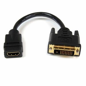 ADAPTADOR DE VIDEO HDMI HEMBRA A DVI-D MACHO