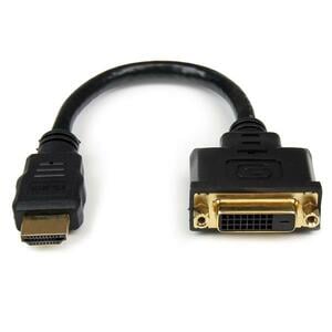 ADAPTADOR DE VIDEO HDMI MACHO A DVI-D HEMBRA