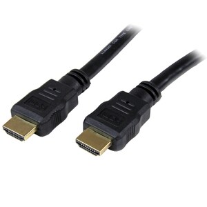 StarTech.com 1.6ft/50cm HDMI Cable, 4K High Speed HDMI Cable with Ethernet/Ultra HD 4K 30Hz Video, HDMI 1.4 Cable/HDMI Mon