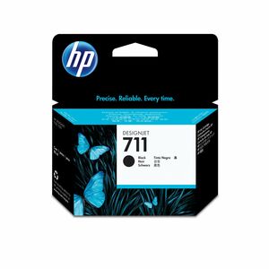 Cartouche jet d'encre D'origine HP 711 Jet d'encre - Noir - 1 Unité - 80 mL