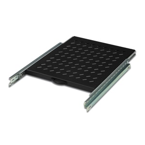Digitus Rack-Regal - Schwarz - Stahl - 25 kg Maximale Gewichtskapazität