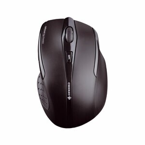 CHERRY MW 3000 Maus - Funkfrequenz - USB - Infrarot - 5 Taste(n) - Schwarz - Kabellos - 5 m - 2,40 GHz - 1750 dpi Auflösun