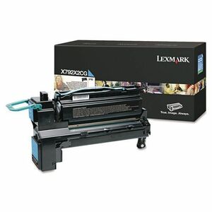 Lexmark X792X1YG Laserdruck Tonerkartusche - Cyan - Original - 1er Pack - 20000 Seiten
