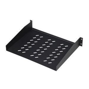Digitus Fachboden zum Festeinbau in 483 mm (19")-Schränke. Produktfarbe: Schwarz