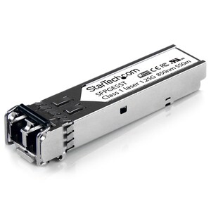 StarTech.com Cisco SFP-GE-S Compatible SFP Module - 1000BASE-SX - 1GE Gigabit Ethernet SFP 1GbE Multimode Fiber MMF Optic 