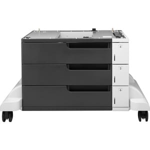 Laserjet 3x500-Sheet Feeder & Stand For M712 and M725 Series Printers