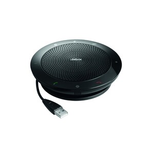 Jabra Speak 510 UC Kabel/Kabellos Bluetooth Freisprecheinrichtung - Skype for Business - Schwarz - 4 Meeting-Teilnehmer-Ka