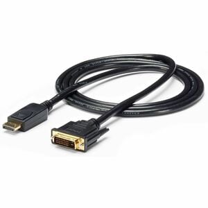 StarTech.com 1,8m DisplayPort auf DVI Kabel - Stecker/Stecker - Cable for Videogerät, Projektor, HDTV, Monitor, Workstatio