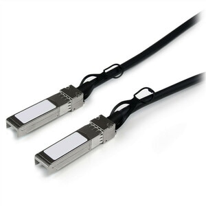 StarTech.com Cisco SFP-H10GB-CU1M Compatible - 1m - 10 Gigabit Ethernet - Twinax Cable - Copper SFP+ Cable - 10gBase-CU SF