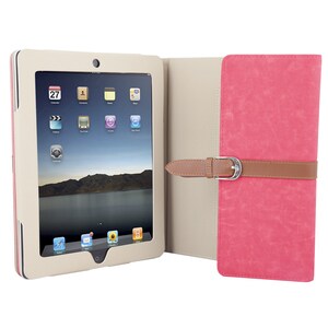 Borsa rigida per il trasporto Urban Factory (Portfolio) Apple iPad Tablet - Rosso - Nubuck Corpo - 198 mm Altezza x 243 mm