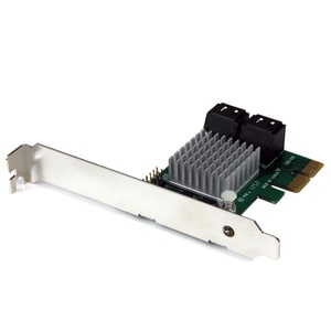 StarTech.com 4 Port PCI Express 2.0 SATA III 6Gbit/s RAID Controller Karte mit HyperDuo SSD Tiering, PCIe SATA 3 Controlle