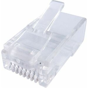 connektgear Network Connector - 10 Pack - 1 x RJ-45 Network - Male - Clear