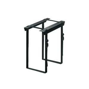 Newstar Under Desk PC Mount (Suitable PC Dimensions - Height: 3-60 cm / Width: 8-70 cm) - Black - Height Adjustable - 20 k