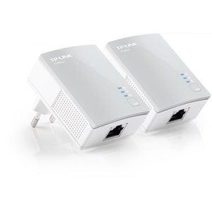 TP-Link TL-PA4010 KIT Powerline Network Adapter - 1 x Network (RJ-45) - 600 Mbit/s Powerline - 300 m Distance Supported - 