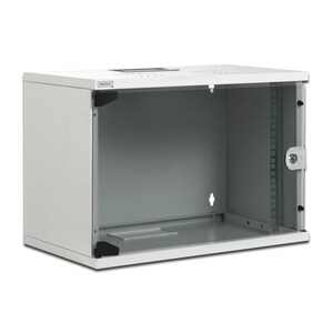 Digitus Wandgehäuse, SOHO, unmontiert - 540x400 mm (BxT). Typ: Wandmontiertes Regal, Rack-Kapazität: 7U, Höchstgewichtskap