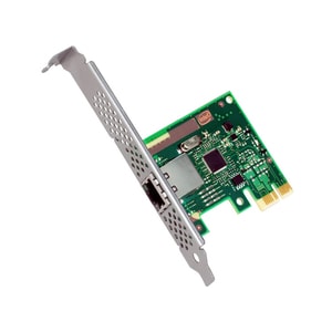 Intel I210 I210T1 Gigabit Ethernet Card for Server - 10/100/1000Base-T - Plug-in Card - PCI Express 2.0 - Full-height/Low-