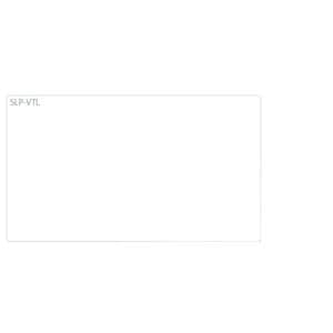 Seiko SLP-VTL Video Tape Label - 46 mm Width x 78 mm Length - Permanent Adhesive - Rectangle - Direct Thermal - White - 15