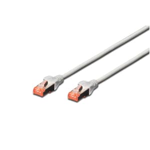 Assmann 2 m Kategorie 6 Netzwerkkabel für Netzwerkgerät - Zweiter Anschluss: 1 x RJ-45 Network - Male - Patchkabel - Absch