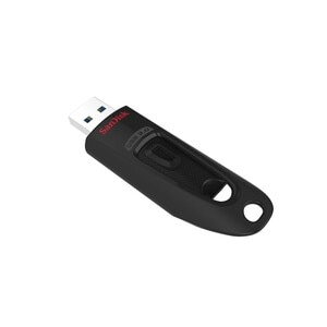 SanDisk Ultra 64 GB USB 3.0 Flash-Laufwerk - Schwarz - 80 MB/s Read Speed - 5 Jahr(e) Garantie