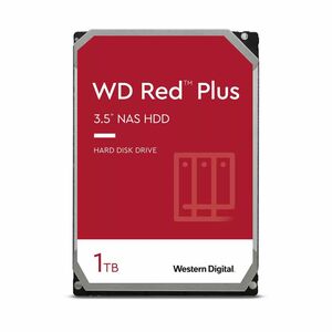 WD Red Plus WD10EFRX 1 TB Disco rígido - 3,5" Interno - SATA (SATA/600) - Servidor, Sistema de armazenamento Device Suppor