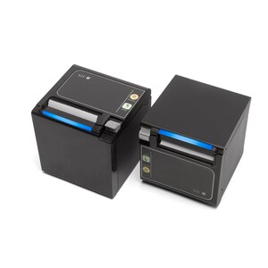 Seiko Qaliber RP-E10 Desktop Direct Thermal Printer - Monochrome - Receipt Print - Serial - Onyx Black - 72 mm (2.83") Pri