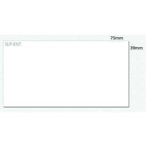 Seiko ID Tag - 75 mm Length x 39 mm Width - White - 600 / Box