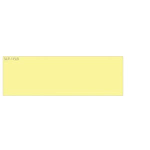 Seiko SLP-1YLB Address Label - 28 mm Width x 89 mm Length - Rectangle - Direct Thermal - Yellow - 130 / Roll - 1 / Box