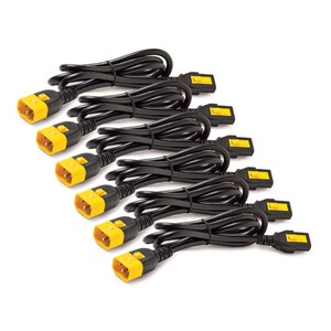 APC by Schneider Electric Power Interconnect Cord - 1.20 m - For PDU - IEC 60320 C13 / IEC 60320 C14 - 10 A - Black - 6 Each