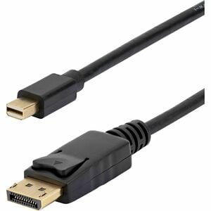 StarTech.com 10ft (3m) Mini DisplayPort to DisplayPort 1.2 Cable, 4K x 2K mDP to DisplayPort Adapter Cable, Mini DP to DP 