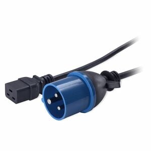APC AP9876 Standard Power Cord - 2.40 m - IEC 60309 16A - 250 V AC - Black - 1 Each