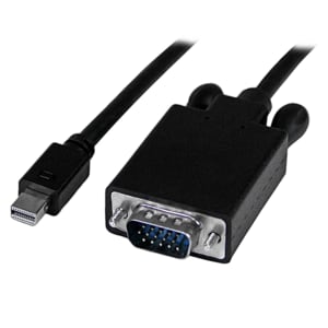 StarTech.com 15 ft DisplayPort to VGA Adapter Converter Cable DP to VGA 1920x1200 Black - Cable for Projector, TV, Worksta