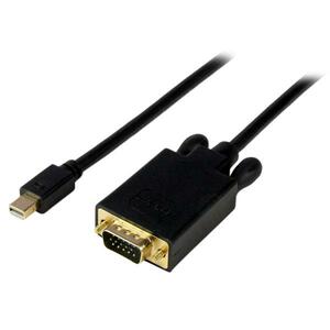 StarTech.com 10 ft Mini DisplayPort™ to VGA Adapter Converter Cable - mDP to VGA 1920x1200 - Black - Connect a Mini Displa