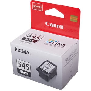 Canon PG-545 Original Inkjet Ink Cartridge - Black - 1 Each - 180 Pages