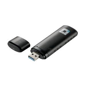 D-Link DWA-182 Wi-Fi Adapter - IEEE 802.11ac - USB 3.0 - 1,17 Gbit/s - 2,40 GHz ISM - 5 GHz UNIIExtern