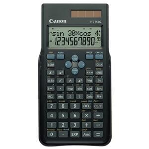 Canon F-715SG Wissenschaftlicher Rechner - 250 Funktionen - Large LCD, Doppelte Stromversorgung, Hartgehäuse zum Aufschieb