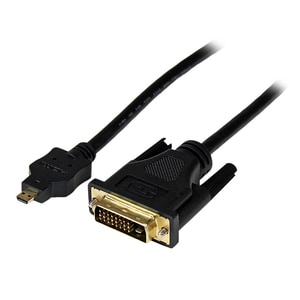 ADAPTADOR CABLE 1M MICRO HDMI A DVI-D PARA TABLET Y TELEFONO