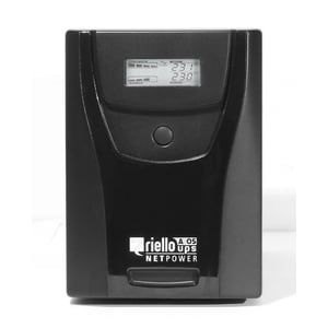 Riello NetPower NPW 2000 Line-interactive UPS - 2 kVA/1.20 kW - Tower - 4 Hour Recharge - 230 V AC Input - 230 V AC Output