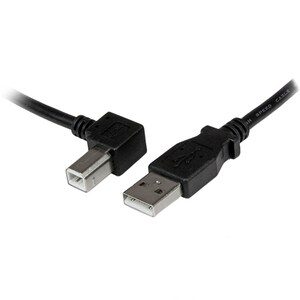 1M LEFT ANGLE USB B CABLE .