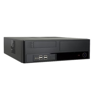 In Win BL641 Computer Case - Micro ATX Motherboard Supported - Small - Black - 5 x Bay(s) - 1 x 300 W - Power Supply Insta