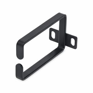 StarTech.com Anneau Métallique Gestion de Câbles Vertical pour Racks de Serveur 1U - 5,7 cm x 10 cm - Anneau demi-rond - 1