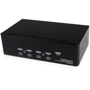 StarTech.com SV431DD2DUA KVM Switchbox - TAA Compliant - 4 Computer(s) - 1 Local User(s) - QXGA - 2048 x 1536 - 8 x USB - 