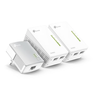TP-Link TL-WPA4220TKIT IEEE 802.11n 300 Mbit/s Wireless Range Extender - 300 m Maximum Outdoor Range - 2 x Network (RJ-45)