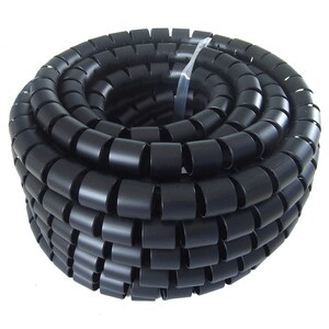 Group Gear Cable Tying - Black - Cable Wrap - 10 m Length