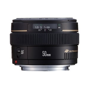 Canon - 50 mm - f/22 - f/1.4 - Fixed Lens for Canon EF/EF-S - 58 mm Attachment - 0.15x Magnification - USM - 73.8 mm Diameter